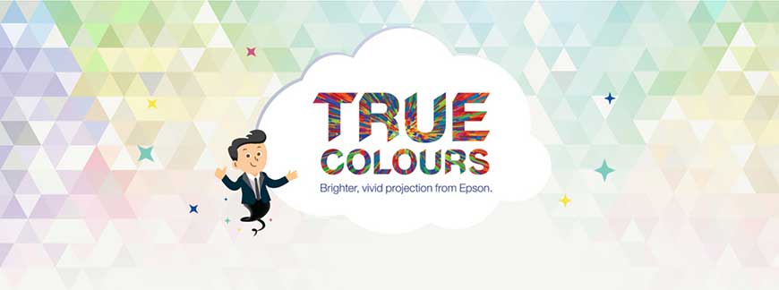Công nghệ True Colours trên máy chiếu Laser Epson EB-L610W