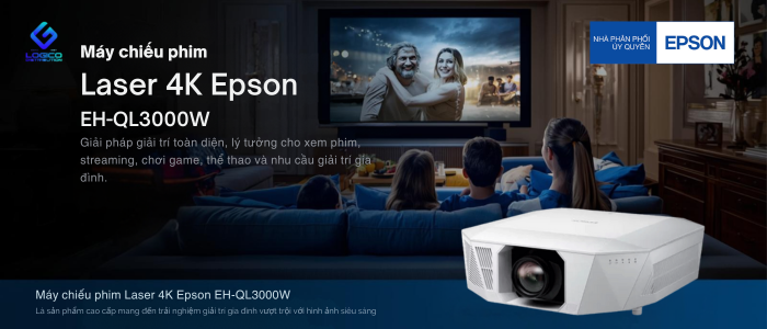 https://logico.com.vn/Máy chiếu phim Laser 4K Epson EH-QL3000W
