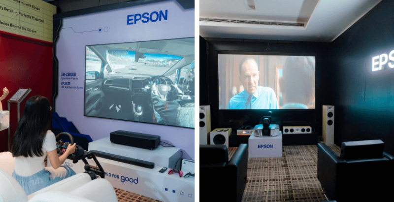 Epson EH-LS800B và EH-QL3000W: Bộ đôi máy chiếu đỉnh cao cho trải nghiệm giải trí tại gia