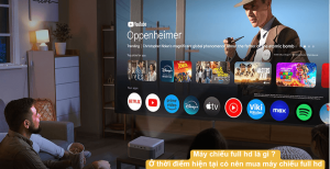 Máy chiếu Full HD là gì ? Khám phá ưu nhược điểm trên máy chiếu Full HD