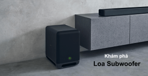 Loa Subwoofer là gì? Khám phá ưu và nhược điểm trên dòng loa Subwoofer Sony