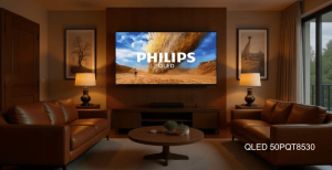 Google TV Philips 50 inch 4K UHD QLED 50PQT8530 có tốt không ? Giá bao nhiêu