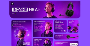 Đánh giá Sony Inzone H6 Air tai nghe gaming open-back dưới 5 triệu đồng