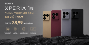Sony Xperia 1 VIII chính thức mở bán tại Việt Nam, giá từ 38,99 triệu đồng