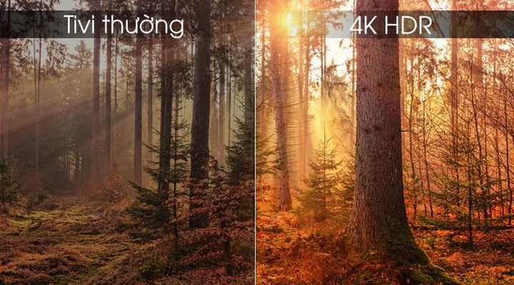 Tivi 4K HDR có gì khác biệt