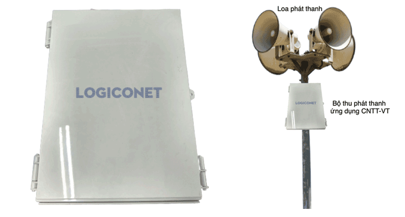 Giải pháp truyền thanh ứng dụng CNTT-VT Logiconet