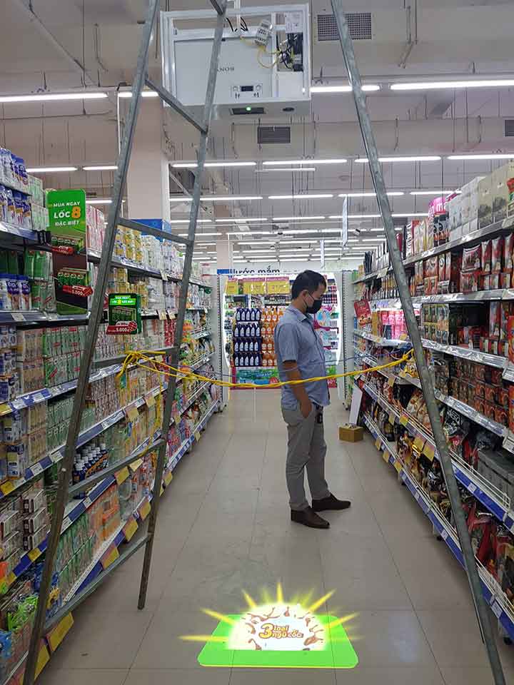 Hình ảnh thực tế triển khai tại Coopmart tỉnh Quảng Bình