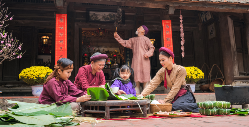 Hình ảnh chúc mừng năm mới gia đình sum vầy3