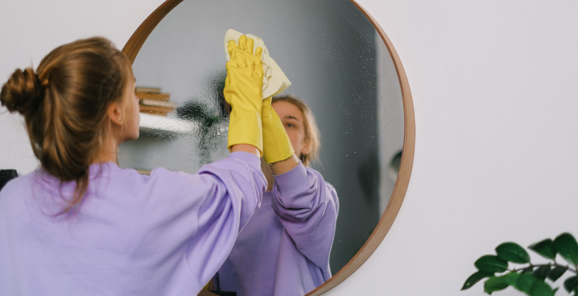 Các kiểu chụp ảnh trước gương đèn Flash4