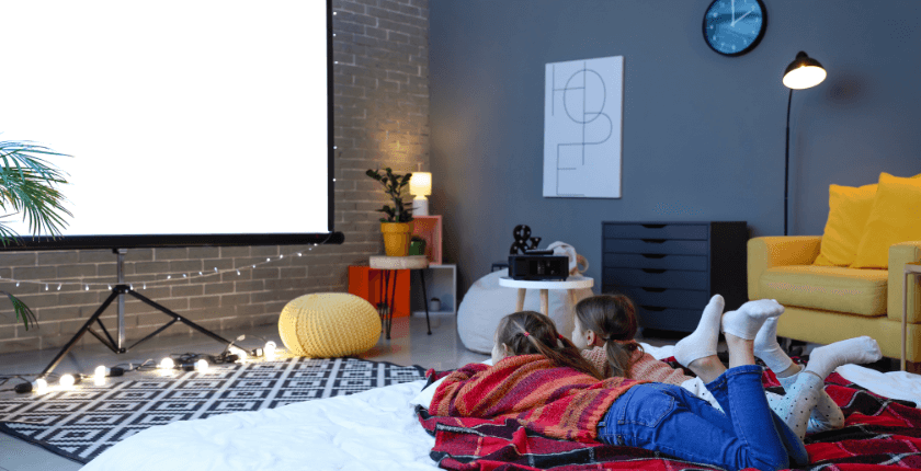 Có nên lắp máy chiếu cho phòng ngủ