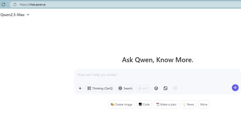 Cách truy cập Qwen AI2