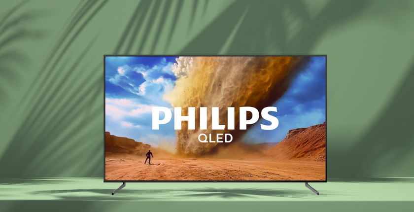 Google TV Philips 98 inch 4K UHD QLED 98PQT85302