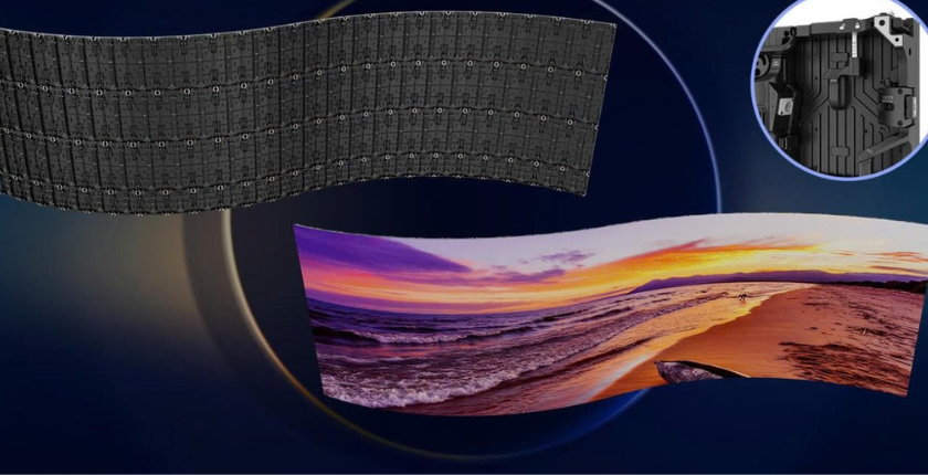 Màn hình LED Absen NT Series được trang bị hệ thống khóa đường cong bền chắc