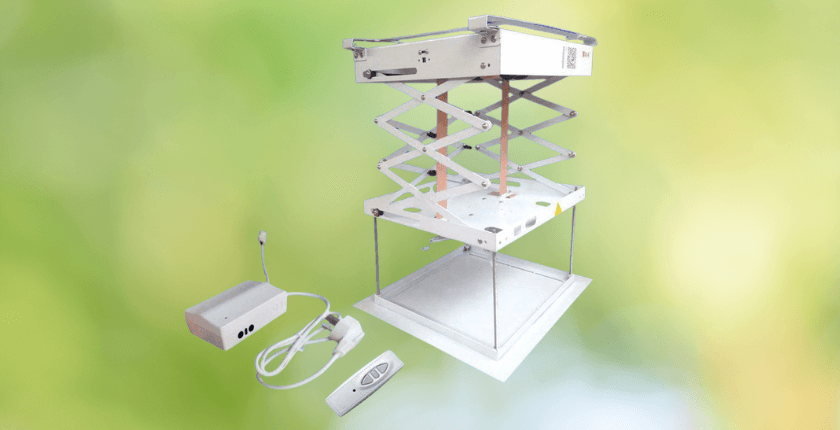 Khung treo máy chiếu điện điều khiển từ xa