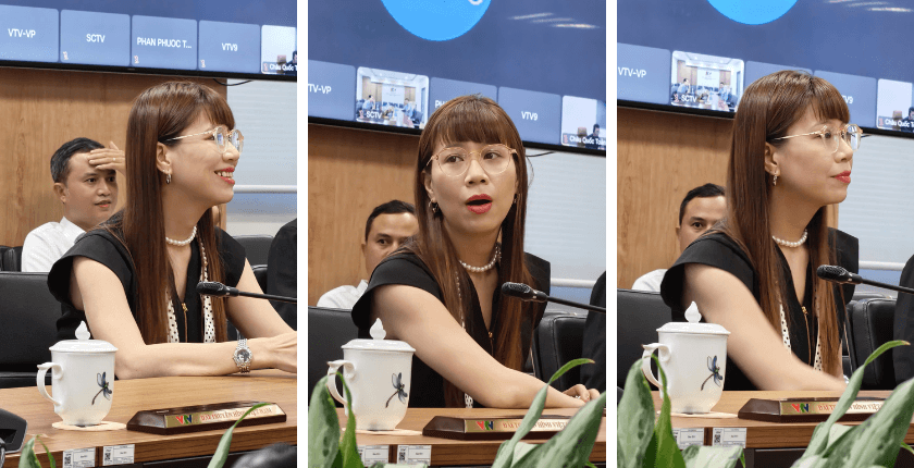 bà Bùi Thị Thanh Hoa – Tổng Giám đốc Công ty Logico