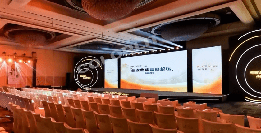 Kích thước màn hình LED hội trường bao nhiêu là hợp lý