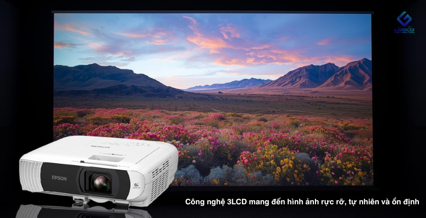 Epson EB-FH54 nổi bật với công nghệ 3LCD độc quyền