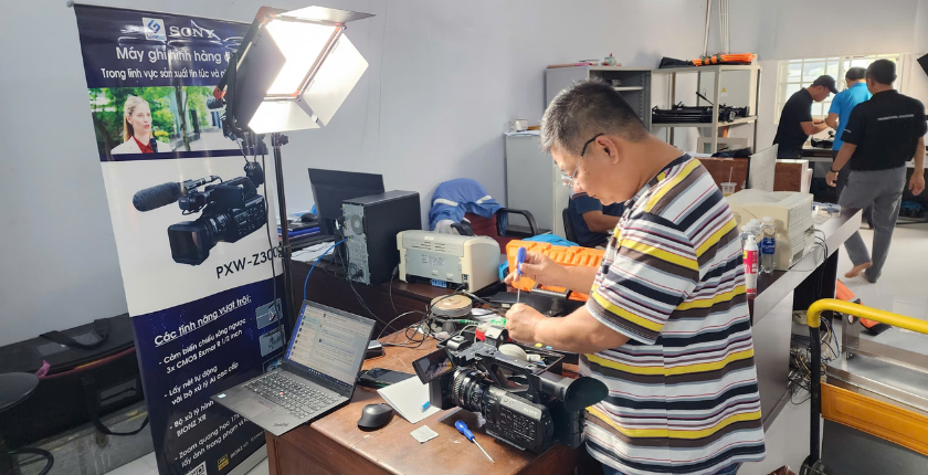 Bảo Dưỡng Bảo Trì Thiết Bị Sony Tại Báo và Phát thanh, Truyền Hình tỉnh Khánh Hòa