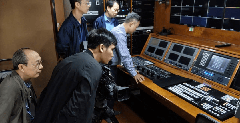 Bảo dưỡng thiết bị Sony tại Báo & PTTH Thanh Hóa1