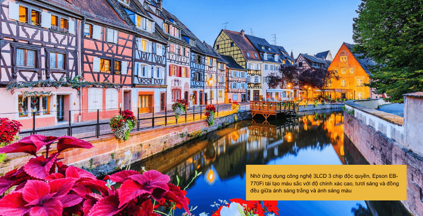 Chất lượng hình ảnh: Rực rỡ, chi tiết và dễ đọc