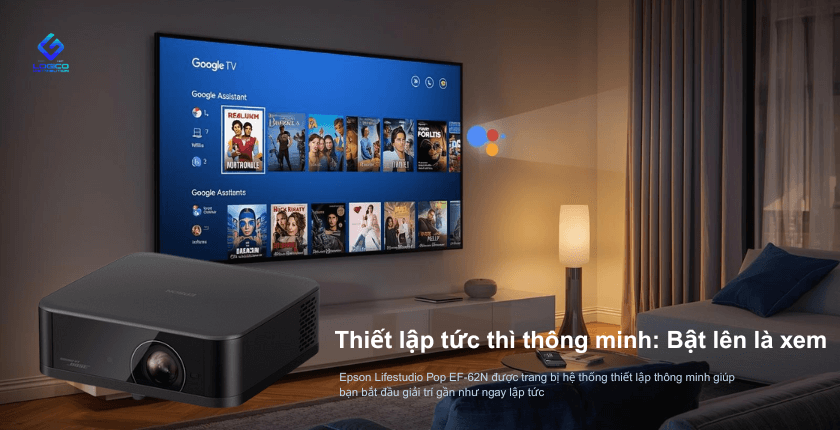 Thiết lập tức thì thông minh: Bật lên là xem