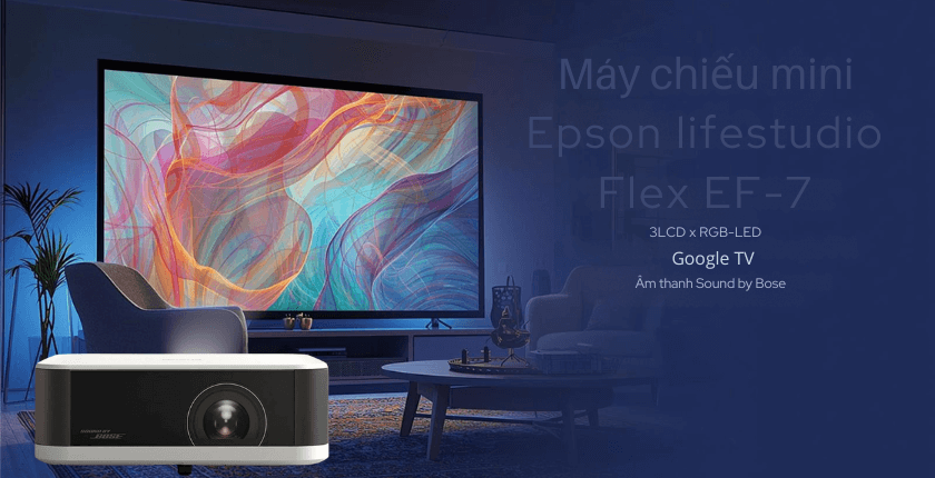 Máy chiếu mini Epson Lifestudio Flex EF-71