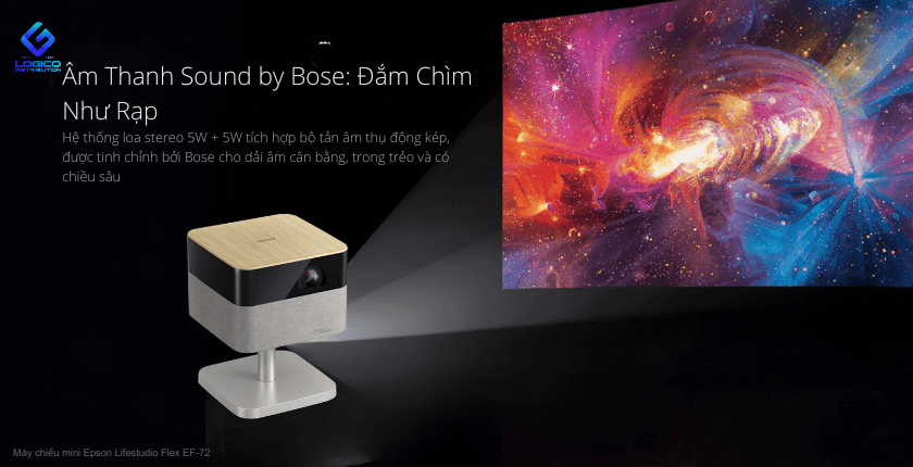 máy chiếu mini Epson Lifestudio Flex EF-72