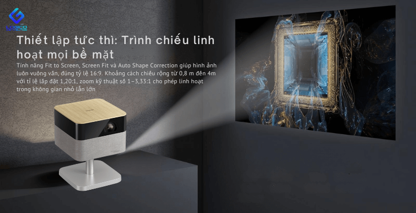 Máy chiếu mini Epson Lifestudio Flex EF-72 được tối ưu cho khả năng “plug-and-play”