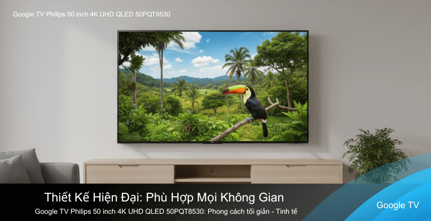 Thiết kế hiện đại: Phù hợp mọi không gian