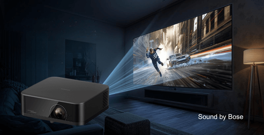 Âm thanh Sound by Bose: Điểm nhấn vượt xa kỳ vọng của máy chiếu mini