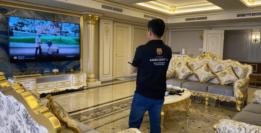 triển khai giải pháp Hotel TV Philips cho khách sạn 5 sao La Chateu-anh2