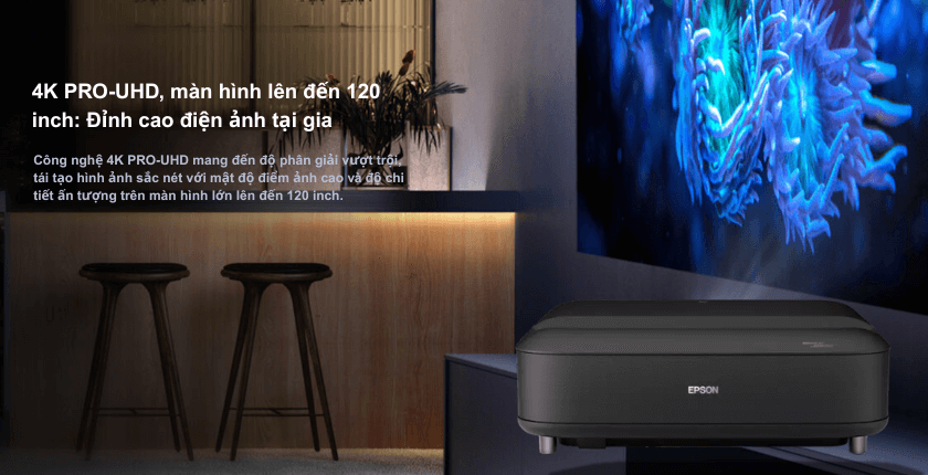 Công nghệ 4K PRO-UHD mang đến độ phân giải vượt trội