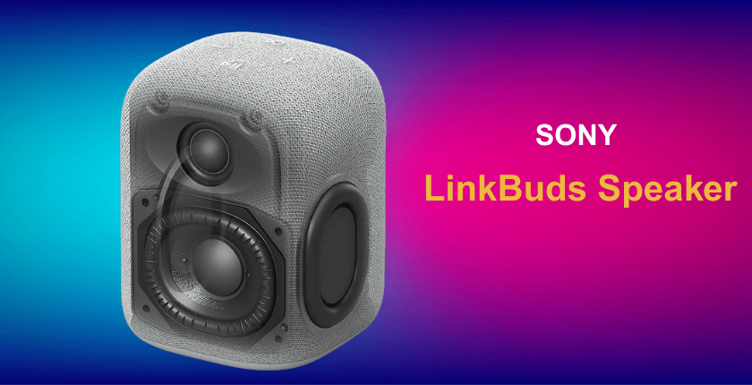 LinkBuds Speaker vẫn mang đến chất lượng âm thanh ấn tượng nhờ cấu trúc loa hai chiều hiện đại