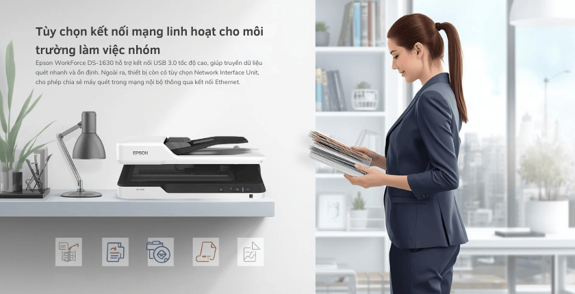 Công nghệ xử lý hình ảnh thông minh nâng cao chất lượng bản quét