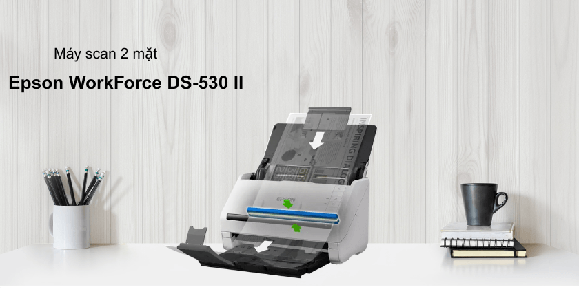 Máy scan 2 mặt Epson WorkForce DS-530 II