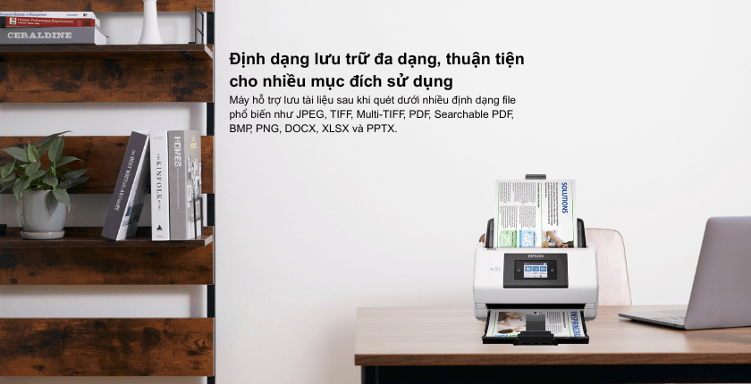 Định dạng lưu trữ đa dạng, thuận tiện cho nhiều mục đích sử dụng