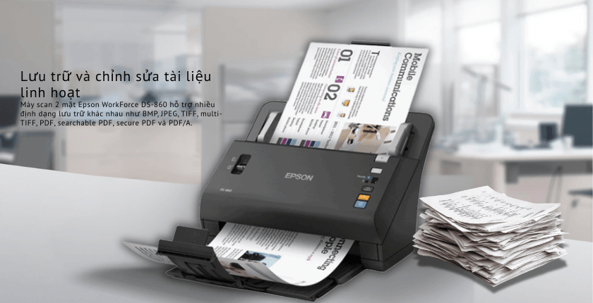 Lưu trữ và chỉnh sửa tài liệu linh hoạt