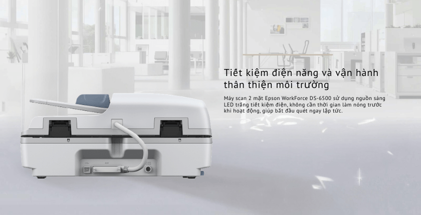 Tiết kiệm điện năng và vận hành thân thiện môi trường
