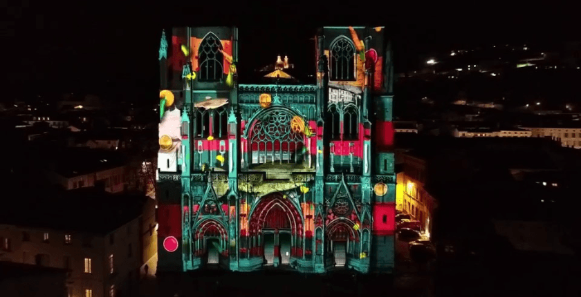 Trình chiếu mapping ngoài trời: giải pháp đột phá cho không gian sự kiện