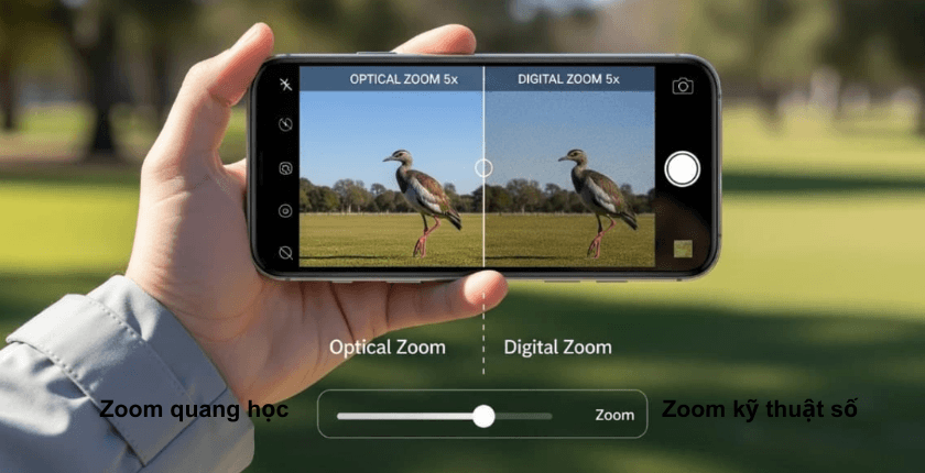 Zoom quang học là gì