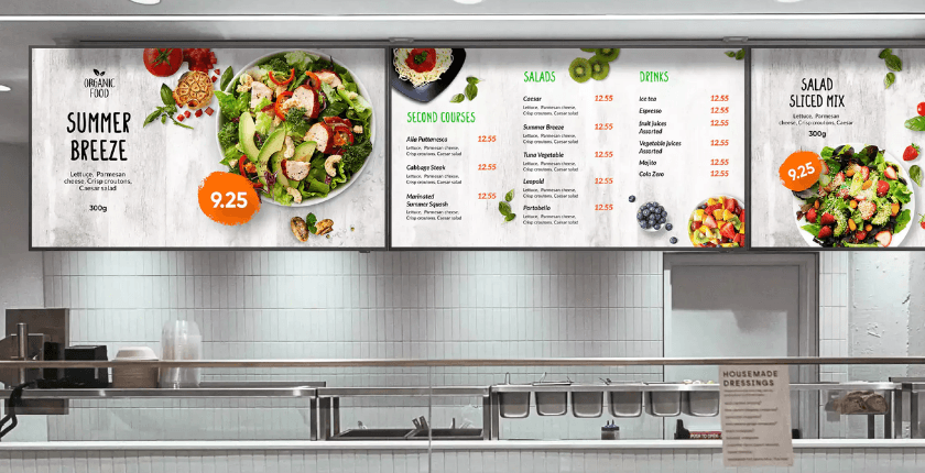 Các tính năng nổi bật của menu điện tử1