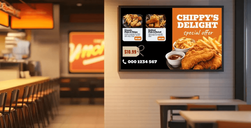 Ứng dụng thực tế của bảng menu điện tử