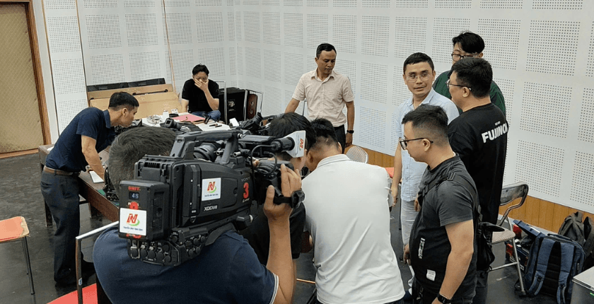 bảo dưỡng hệ thống Sony tại Báo và PTTH Ninh Bình2