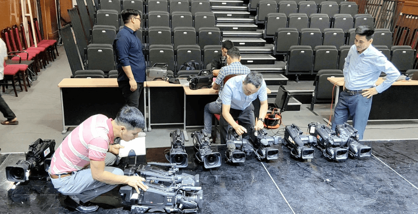 bảo dưỡng hệ thống Sony tại Báo và PTTH Bắc Ninh1