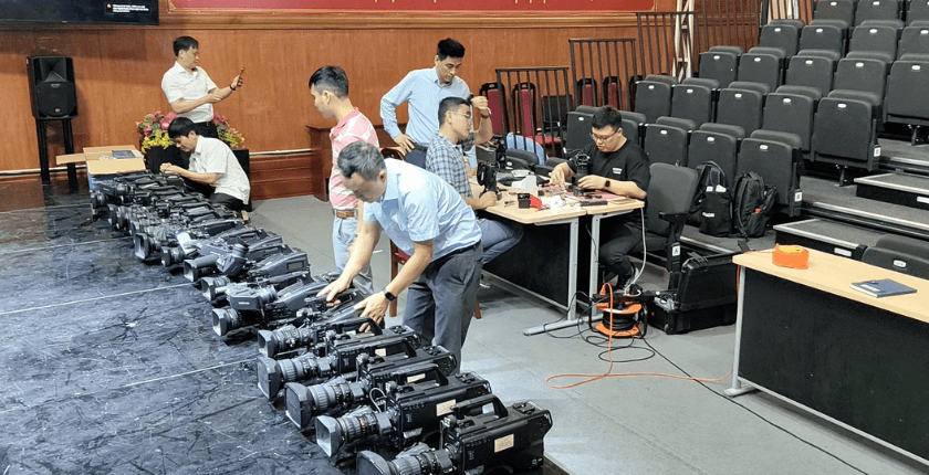 bảo dưỡng hệ thống Sony tại Báo và PTTH Bắc Ninh3