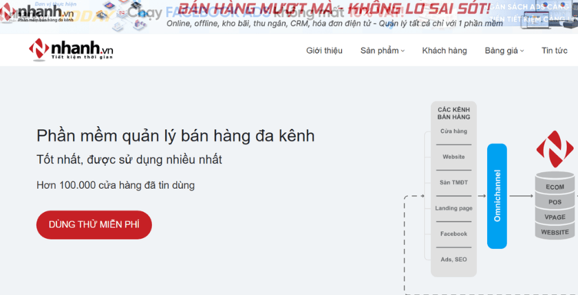 Nhanh.vn: Giải pháp quản lý bán hàng và in hóa đơn toàn diện