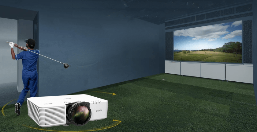 Nguồn sáng laser: Giải pháp đầu tư bền vững cho phòng Golf 3D gia đình