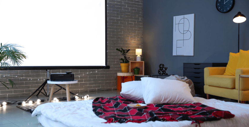 Tiêu chí chọn máy chiếu xem phim cho phòng ngủ2