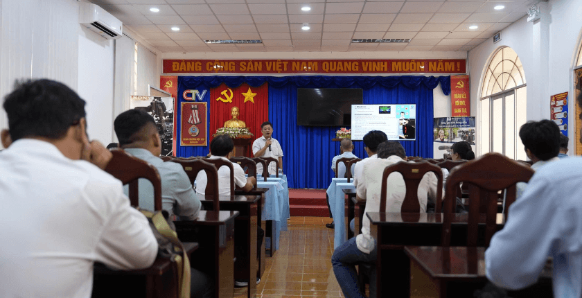 tập huấn nghiệp vụ truyền hình tại Cà Mau-anh3