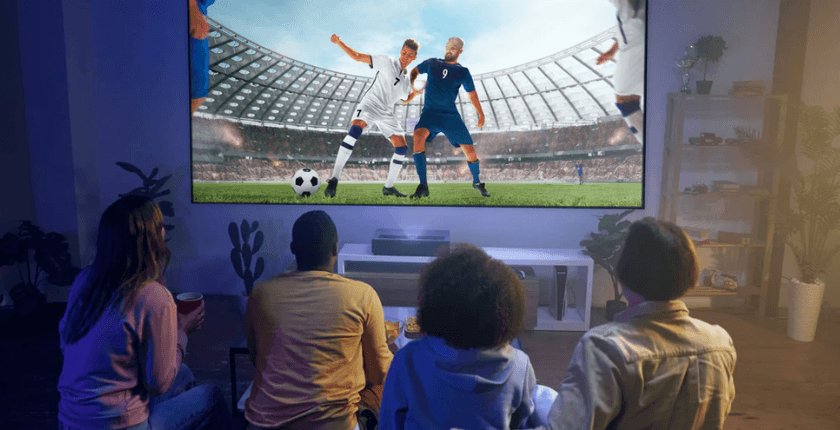 Kinh nghiệm chọn máy chiếu xem World Cup 2026 theo không gian sử dụng-anh1